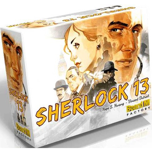2!AWGAW07SL Sherlock 13 Card Game published by Arcane Wonders