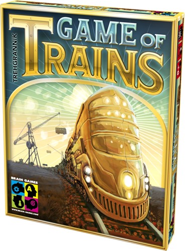 2!BGP5175 Game Of Trains Card Game published by Brain Games