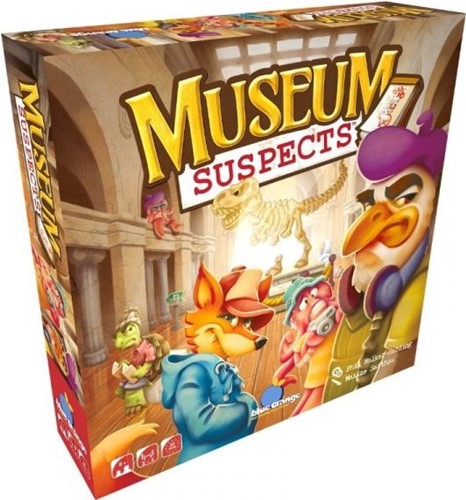 2!BLU09044 Museum Suspects Board Game published by Blue Orange Games