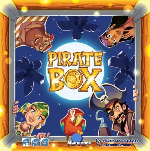 2!BLU20301 Pirate Box Board Game published by Blue Orange Games