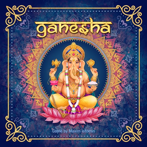 2!CGA01001 Ganesha Board Game published by Crowd Games
