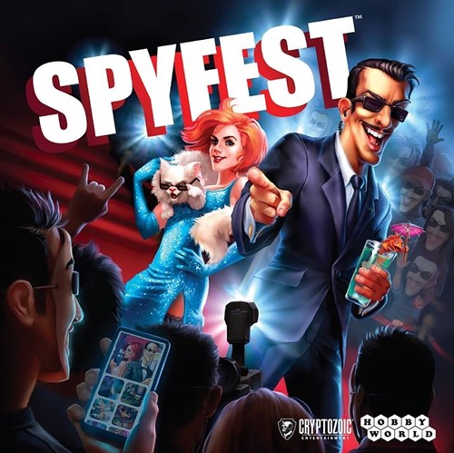 2!CZE28678 Spyfest Card Game published by Cryptozoic Entertainment