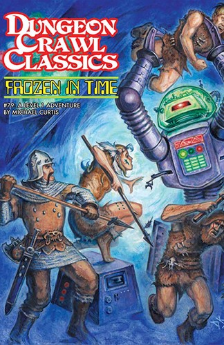 2!DMGGMG5080M Dungeon Crawl Classics #79: Frozen In Time (Digest Sized) (Damaged) published by Goodman Games