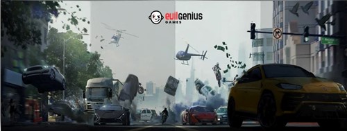 2!EVL01001 Everyday Heroes RPG: GM Screen published by Evil Genius Gaming