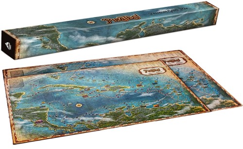 2!FRB1403 Extraordinary Adventures Board Game: Pirates Game Map published by Forbidden Games