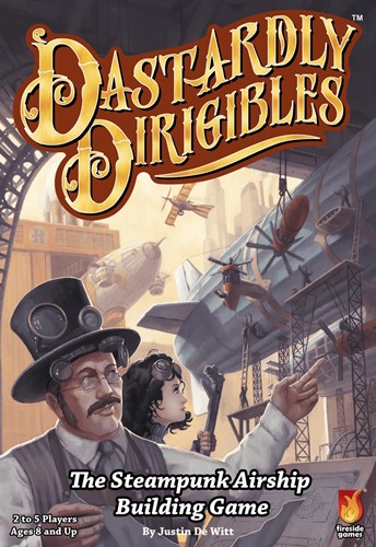 2!FSD2003 Dastardly Dirigibles Card Game published by Fireside Games