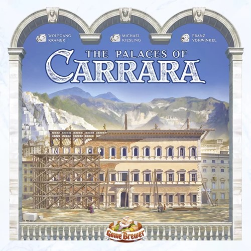 2!GABPALCAR01 The Palaces Of Carrara Board Game published by Game Brewer