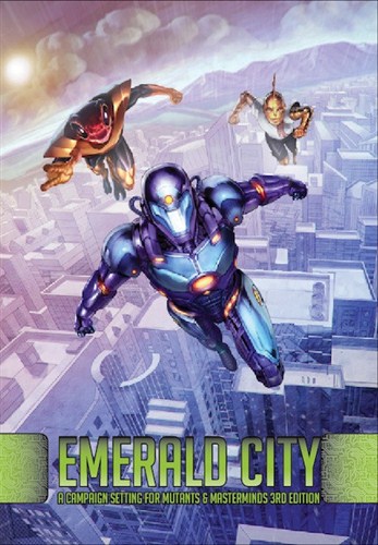 2!GRR5504 Mutants And Masterminds: 3rd Edition Emerald City published by Green Ronin Publishing