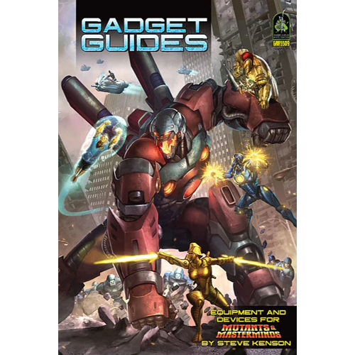 2!GRR5509 Mutants and Masterminds: 3rd Edition Gadget Guides published by Green Ronin Publishing