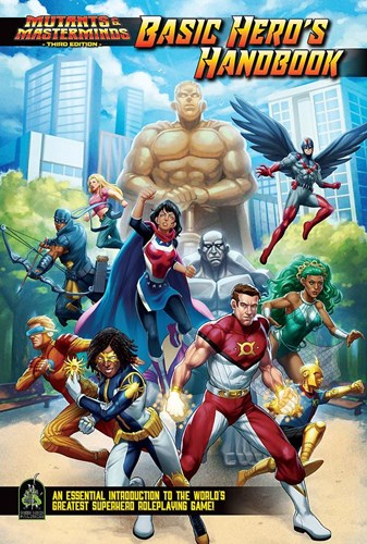2!GRR5516 Mutants And Masterminds: 3rd Edition Basic Hero's Handbook published by Green Ronin Publishing