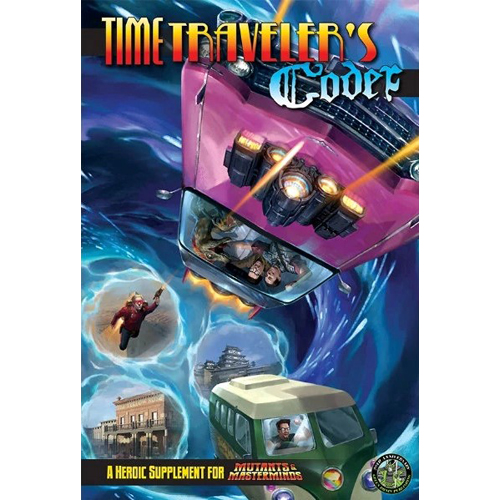 2!GRR5519 Mutants And Masterminds: 3rd Edition Time Traveler's Codex published by Green Ronin Publishing