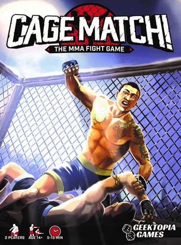 2!HPSCM100 Cage Match Board Game: The MMA Fight published by Geektopia Games