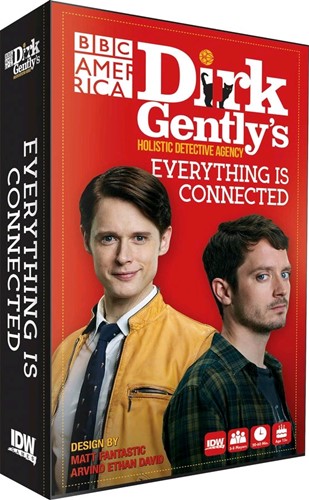 IDW01375 Dirk Gently's Holistic Detective Agency Card Game: Everything Is Connected published by IDW Games
