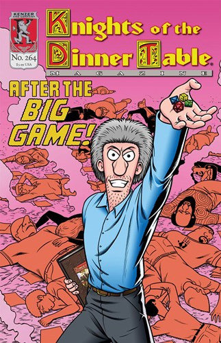 2!KEN264 Knights Of The Dinner Table Issue 264: After The Big Game published by Kenzer & Company