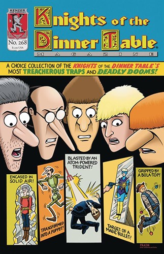 2!KEN268 Knights Of The Dinner Table Issue 268: Most Treacherous Traps And Deadly Dooms published by Kenzer & Company