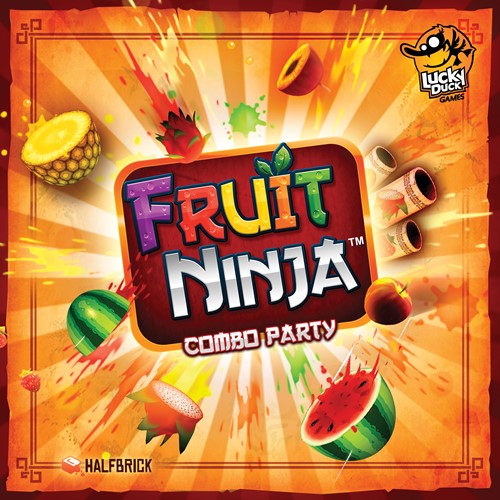 LKY040 Fruit Ninja Card Master Card Game published by Lucky Duck Games