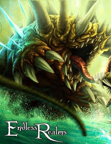 2!LUNERSCR Endless Realms RPG: GM's Screen published by Lunar Games Inc