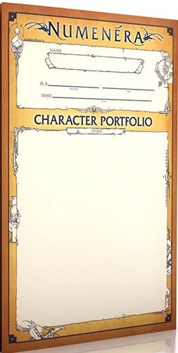 2!MCG251S Numenera RPG: Character Portfolio published by Monte Cook Games