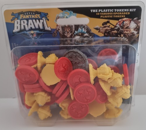 MYTMGSFB032 Super Fantasy Brawl Board Game: Plastic Tokens published by Mythic Games