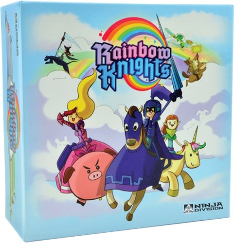 2!NJD410901 Rainbow Knights Card Game published by Ninja Division
