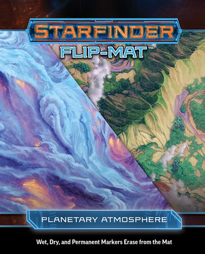 PAI7323 Starfinder RPG: Flip-Mat Planetary Atmosphere published by Paizo Publishing
