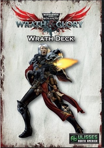 PAIULIWG2000 Warhammer 40000 RPG: Wrath And Glory Wrath Deck published by Paizo Publishing