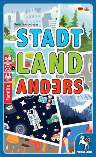 PEG20000G Stadt Land Anders Card Game published by Pegasus Spiele