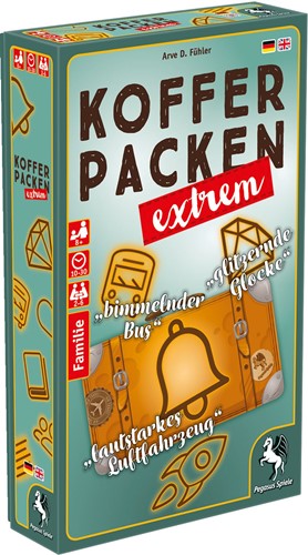 PEG20024G Kofferpacken Extrem Card Game published by Pegasus Spiele