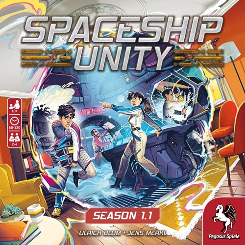 2!PEG51851E Spaceship Unity Board Game: Season 1.1 published by Pegasus Spiele