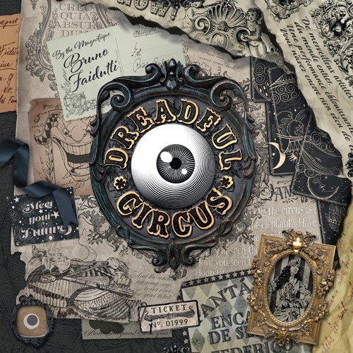 2!POR4161 Dreadful Circus Card Game published by Portal Games