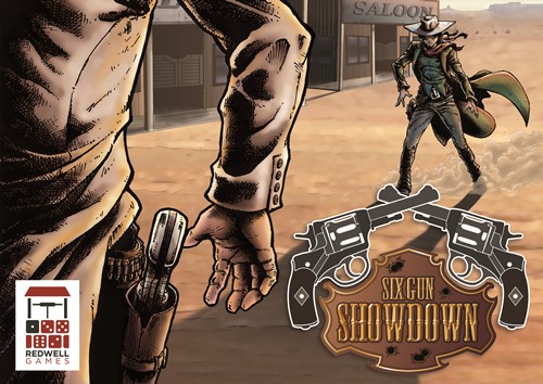 RWG004 Six Gun Showdown Card Game published by Redwell Games