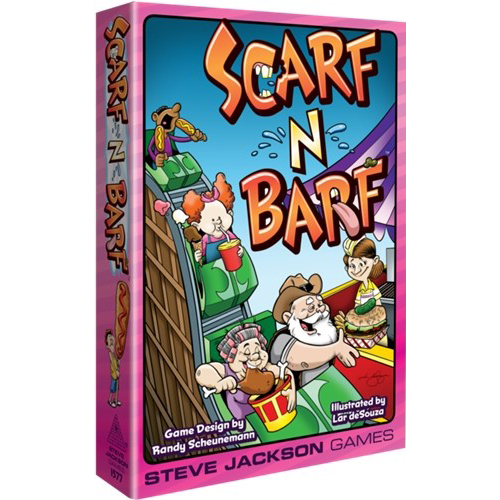 2!SJ1577 Scarf N Barf Card Game published by Steve Jackson Games