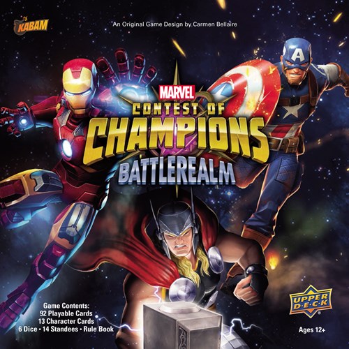 2!UD89187 Marvel Contest Of Champions: Battlerealm Board Game published by Upper Deck