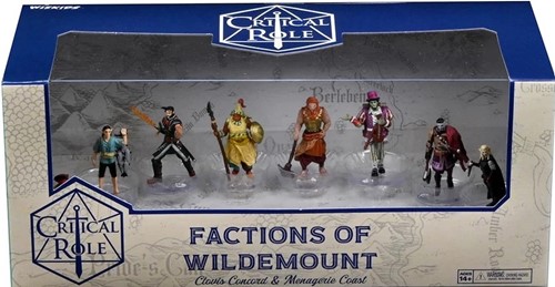 Critical Role RPG: Factions Of Wildemount Prepainted Clovis Concord And Menagerie Coast Box Set