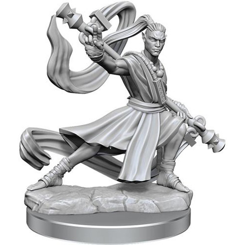 2!WZK75027 Dungeons And Dragons Frameworks: Elf Monk Male published by WizKids Games